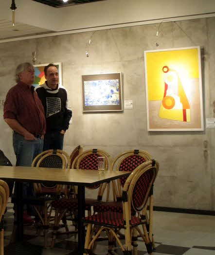 Vernissage Michael Henrich und Martin Neef.am SA 16.12.2023